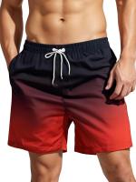 Traje de baño para hombre de secado rápido, bañador corto con forro de malla y bolsillos. - details 6