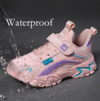 Zapatos deportivos de marca para niños, cómodos zapatos para correr al aire libre, zapatillas impermeables para niñas, Tenis Infantiles, zapatos antideslizantes rosas para niños - details 7