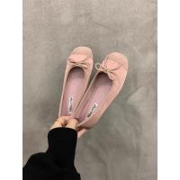De suela plana solo zapatos femeninos primavera y otoño hadas viento un pedal arco de suela suave cabeza redonda poco profunda boca beanie zapatos ballet solo zapatos - details 1