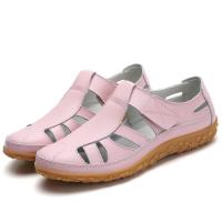 Sandalias Retro Nuevas 2025 Suela Suave Madre Velcro Zapatos Casuales para Mujer - details 9