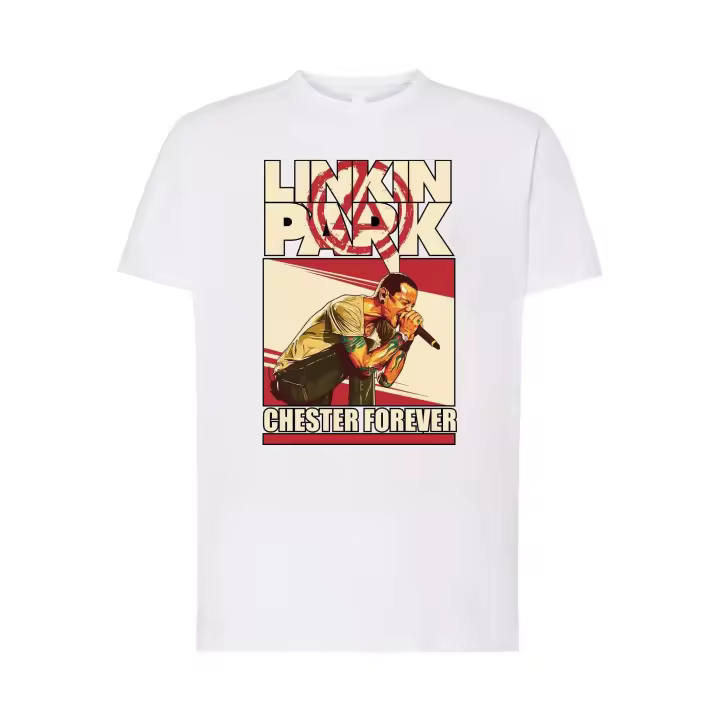 Camiseta Rock Linkin Park Chester Forever – Homenaje Vocalista, Unisex Algodón Premium 210g. - 1