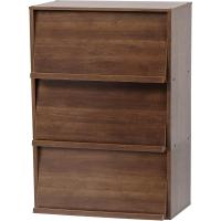 Muebles Modernos de Almacenamiento Estante de Libros con 3 Puertas Plegables - details 0