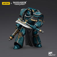 JOYTOY 1/18 Figura de acción The Horus Heresy Alpha Legion 
 Terminador Lernéico con Cañón de Rayo de Conversión - details 3