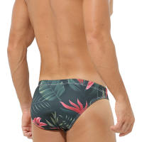 Swimwear Men Swimsuits Quick Dry Swimming Briefs Sexy Male Low Waist Bathing Trunks Beach Bikini Surfing Shorts - details 10
