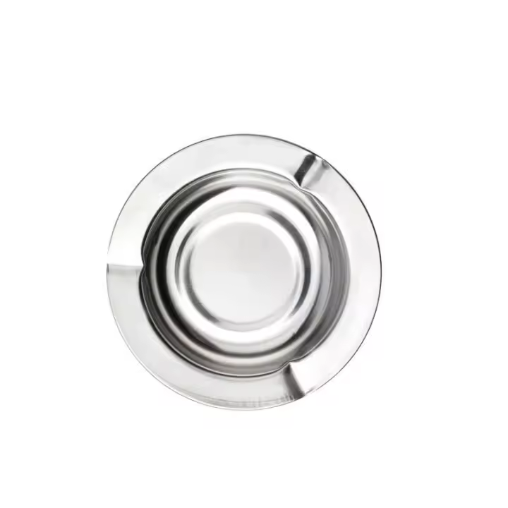 Cenicero de acero inoxidable, cenicero de Metal para cigarrillos, regalo de promoción - 1