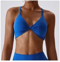 Sujetador Deportivo de Espalda Cruzada para Mujeres Top Deportivo de Yoga y Gimnasio Fitness Material de Nylon Transpirable y Hermoso - details 10