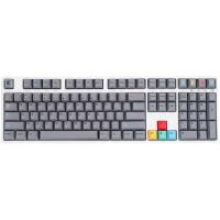 130 key/set G Dualshot Gray Keycaps PBT Dye Subbed Key Caps Cherry Profile Keycap With 2.25U 2.75U 3U 7U Spacebar ISO Enter - details 4
