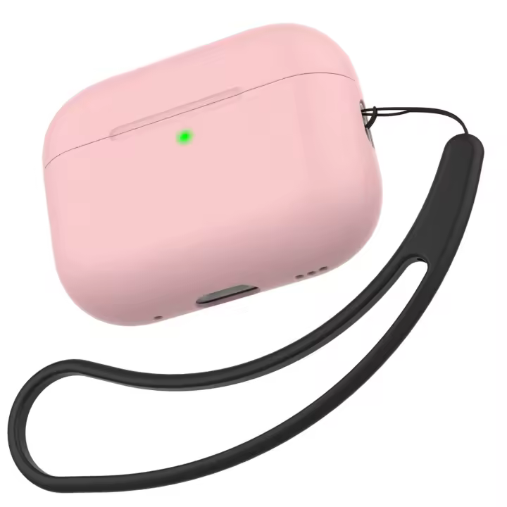 Funda protectora con cordón dividido para AirPods Pro2, carcasa de silicona creativa de segunda generación para auriculares Apple - 1