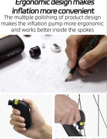RRSKIT-miniinflador eléctrico ultraligero para bicicleta, bomba portátil de carga rápida, accesorios para bicicleta - details 6