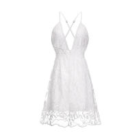 Vestido Largo con Escote en V y Espalda Descubierta para Mujer 2025 - details 4