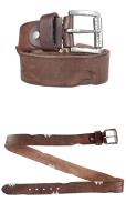 MEDYLA-Cinturón de piel de vaca Original para hombre, hebilla de Pin, cinturón de cuero de grano completo para pantalones - details 9
