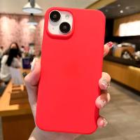 Funda de teléfono suave de colores caramelo a la moda para IPhone 16, 12, 14, 13, 15 Pro Max, 14Plus, parachoques de cámara, protección contra golpes, funda mate - details 23