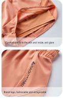 Pantalones cortos deportivos para mujer, pantalones de yoga holgados con cintura de tres cuartos, elásticos, de secado rápido, transpirables y antideslumbrantes - details 12
