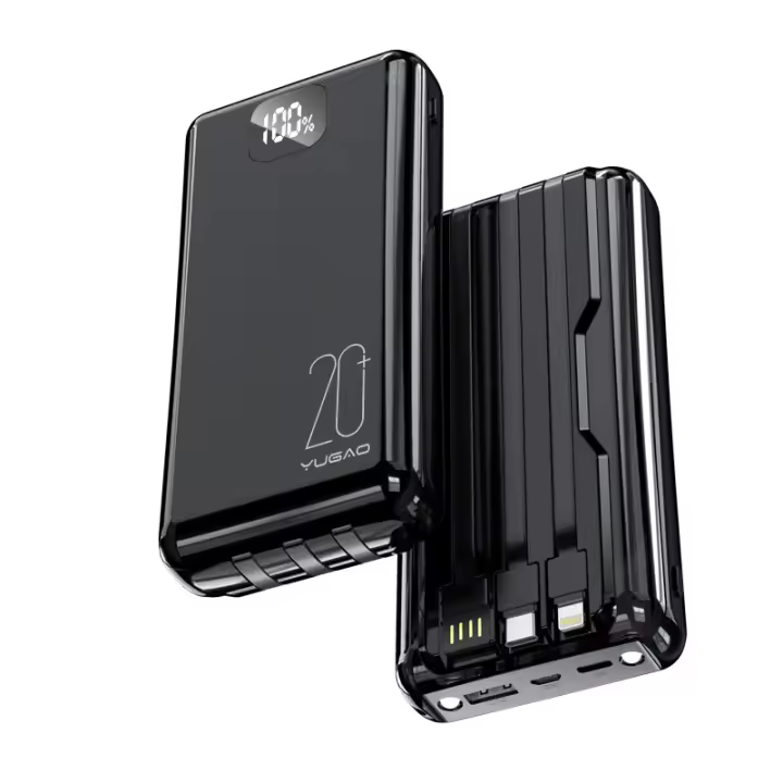 Cargador Portátil de Alta Capacidad 10000mAh Carga Rápida de 66W con Pantalla Digital LED - 1