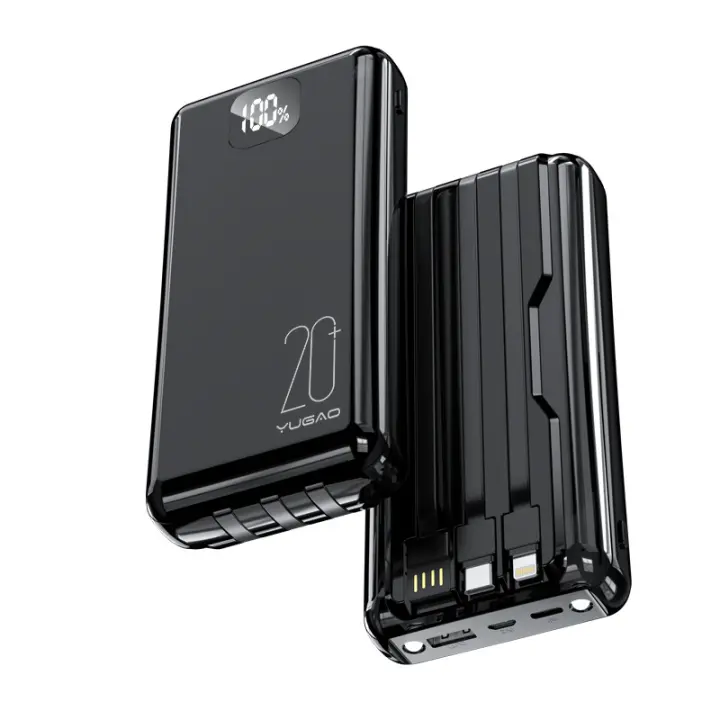 Cargador Portátil de Alta Capacidad 10000mAh Carga Rápida de 66W con Pantalla Digital LED - 1