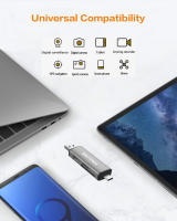 Adaptador de Tarjeta de Memoria USB 3.0 4 en 1 con Acceso Paralelo a 4 Ranuras 5Gbps Escritura Lectura Mslforce Compact Flash Tarjeta SD TF CF MS 5Gbps - details 12