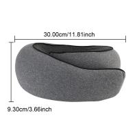 Almohada Portátil en Forma de U Almohada de Espuma Viscoelástica Suave para Dormir - details 1