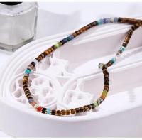 Collar llamativo de ojo de tigre y cristal, cadena ajustable con cuentas multicolores, regalo de joyería de piedra natural curativa para mujeres - details 3