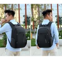 Mochila 2025 para hombre Resistente al agua, carga USB, para portátil de 15,6 pulgadas, informal, Oxford, mochila de negocios - details 19