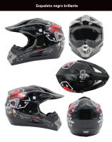Casco integral moto mujer cascos ciclismo hombre MX Carreras de Locomotora - details 3