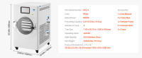 SucceBuy Máquina liofilizadora al vacío, 8,8-13,2 libras/lote, bandejas de 4 capas, temporizador ajustable y control de temperatura, para frutas, verduras, carne, blanco - details 1
