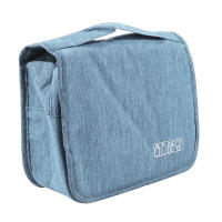 Bolsa De Viaje Portátil Para Hombres Y Mujeres Organizador De Maquillaje Impermeable De Tela Oxford Con Almacenamiento Y Bolsillo Para Artículos De Higiene - details 11