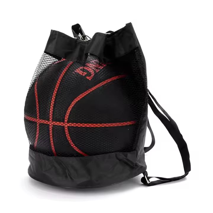 Mochila de Malla de Baloncesto Almacenamiento de Fútbol y Baloncesto al Aire Libre - 1