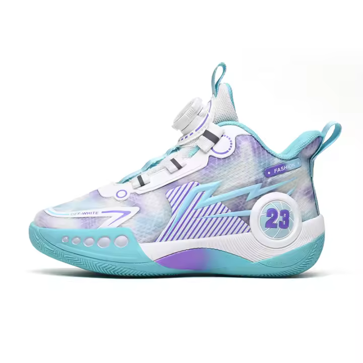 Nuevos zapatos de baloncesto para niños, zapatillas deportivas con plataforma al aire libre, ideales para clases de baloncesto, estudiantes - 1