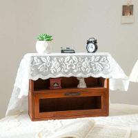 Cubierta de mesa de comedor Ense blanca, mantel floral nórdico, suministros vintage para bodas y fiestas, decoración de escritorio para el hogar - details 6