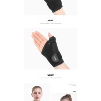 1 soporte para muñeca con soporte para pulgar para hombres y mujeres, estabilizador de muñeca para esguinces y tendinitis - details 8