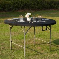 Mantel elástico duradero para mesa redonda, mantel elástico de Color sólido resistente a las manchas, mantel plegable lavable para mesa de Picnic para el hogar - details 5