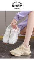 Deportes para mujer, verano 2024 nuevos zapatos casuales transpirables de malla, zapatos para correr de gimnasio Flyknit modernos y versátiles - details 14