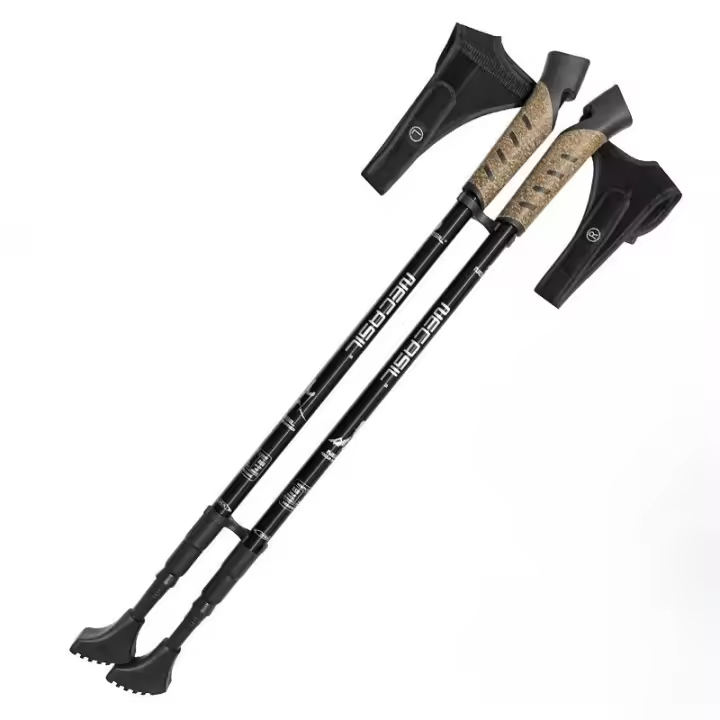 Bastón de Trekking Nórdico Trek Pole Aleación de Aluminio 7075 Ideal para Sendero - 1