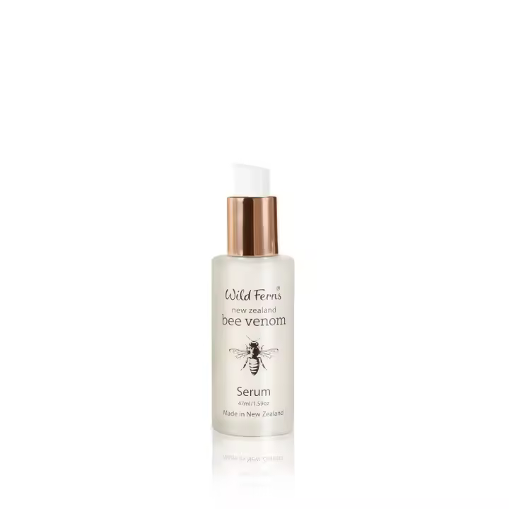 Suero de veneno de abeja de Nueva Zelanda Wild Ferns con miel de Manuka 80+, 96% natural, 47 mililitros - 1