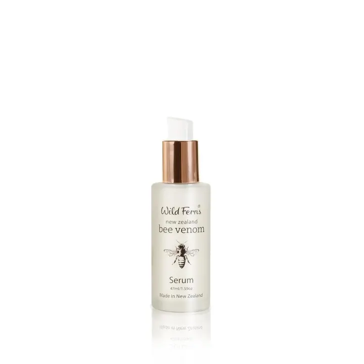 Suero de veneno de abeja de Nueva Zelanda Wild Ferns con miel de Manuka 80+, 96% natural, 47 mililitros - 1