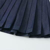 Vestido corto de mezclilla versátil de cintura alta estilo línea A de verano 2025. - details 6