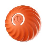 Bola de juguete electrónica para perro, bola móvil inteligente, salto automático, bola rodante para mascotas, juguete para cachorros, regalos de cumpleaños, naranja - details 0