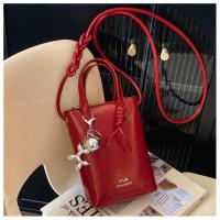 Bolso de Moda para Teléfono de Textura Avanzada Bolso de Verano Versátil de Hombro y Cruz - details 28