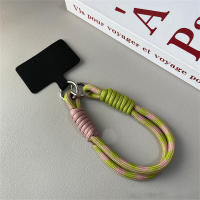 Coloful-señuelo de cuerda giratoria para colgar, decoración para teléfono, colgante antipérdida, pulsera fuerte a la moda, correas cortas - details 8