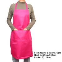 Sin mangas Universal a prueba de aceite mantener la ropa limpia restaurante cocina accesorios de cocina paños para eructar delantales con pechera - details 2