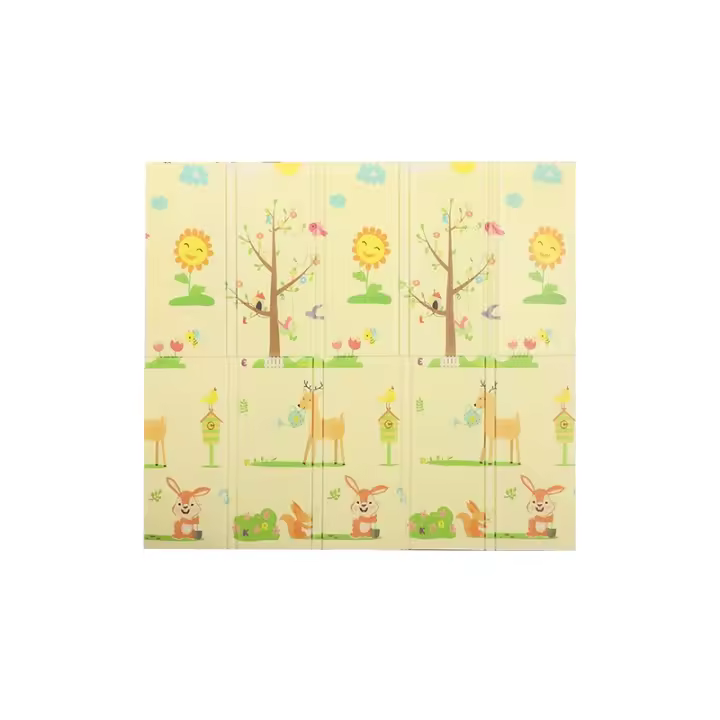 Colchón de Juego Flexible e Impermeable Disponible en Tamaños Oso/Girafa Grosor de 1 cm - 1