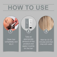 Hidrata y nutre el cabello, limpia el cuero cabelludo, mascarilla para el cuidado del cabello naturalmente esponjosa, suave y brillante - details 3