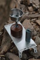 Taza para Sierra de acampada, 2 piezas, de acero inoxidable, tipo profundo, 450ml - details 6