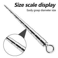 Dilatador uretral metálico de empaque privado, estimulación SEX Horse Eye para adultos - details 1