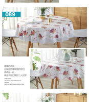 mantel impermeable para hoteles, aceite istant, grande, redondo, mantel de plástico redondo con dobladillo - details 3
