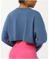 Polo de Yoga de Nylon Cuello Redondo, Ajuste Suelto, Transpirable para Entrenamiento - details 9