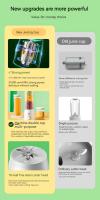 Mini Extractor de jugo de frutas eléctrico portátil inalámbrico, exprimidores multiusos, uso doméstico, 2 en 1 - details 5