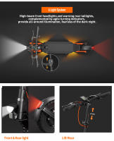 Patinete Eléctrico Plegable Joyor S5-Z Velocidad de 25KM/H Potencia de 600W Listo para Carretera - details 8