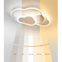 Lámpara de techo LED para habitación de los niños, luces creativas, lámpara de techo regulable, lámpara de nube moderna - details 0