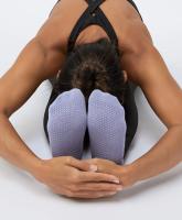 Calcetines de algodón transpirables y absorbentes para Yoga, medias antideslizantes de silicona para Pilates, Ballet y Fitness, 2 pares - details 10